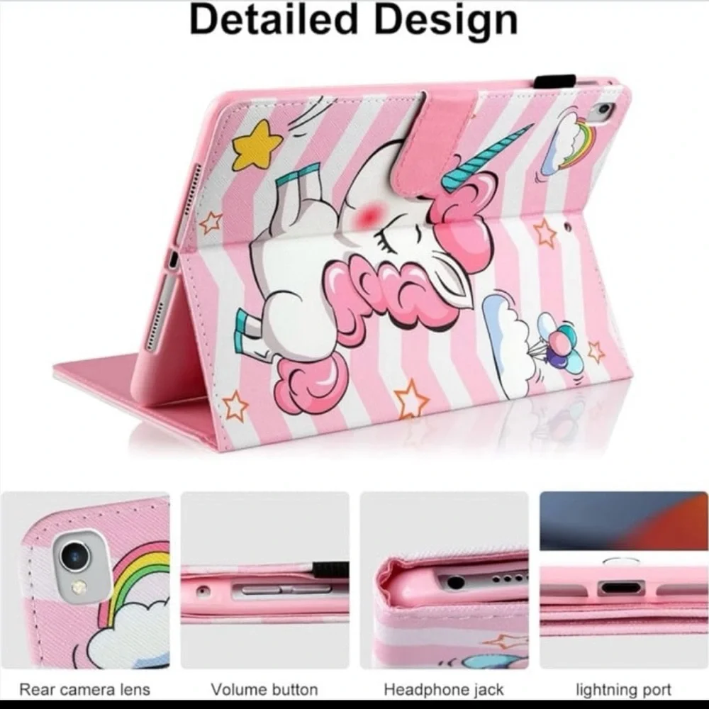 Pink Unicorn Tablet Case